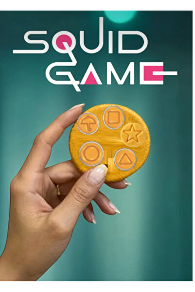Genel Markalar Squid Game Kurabiye Şeker Oyunu - Dalgona Candy Oyun - 1 Adet