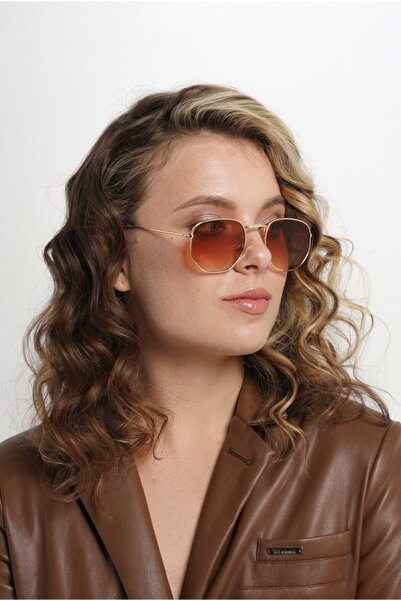 BAPPİR Altıgen Güneş Gözlüğü Metal Çerçeve