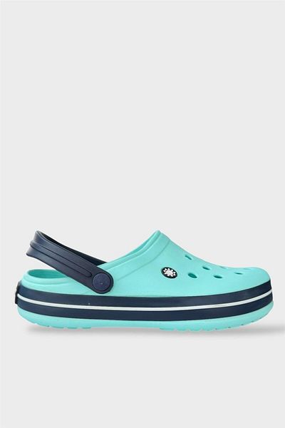 Liger Unisex Comfort Lightweight Medical Nurse Sabo Slippers Turquoise - Black