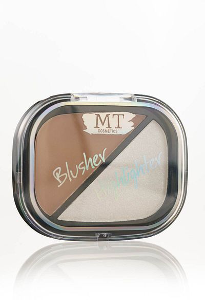 Makeuptime Mt 2-Piece Blush and Illuminator Palette 01