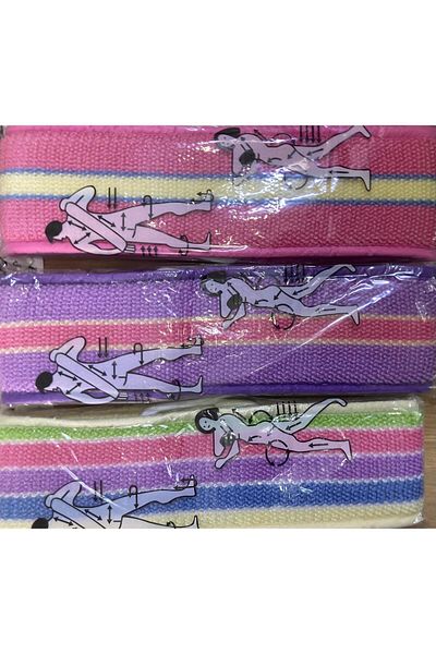 ERKİLET Long Type Handled Bath Back Washcloth Massage Pouch Bathroom