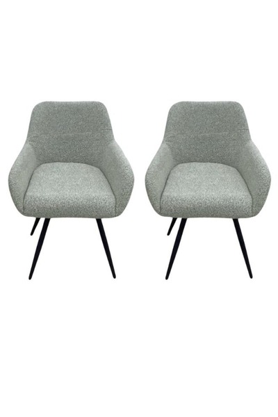 smart home Dining Chair Set Consisting Of Two Chairs, A Comfortable And Modern Padded Chair