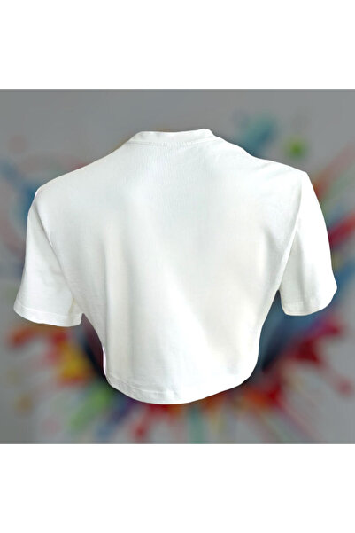 hodie collection Printed Oversize Crop
