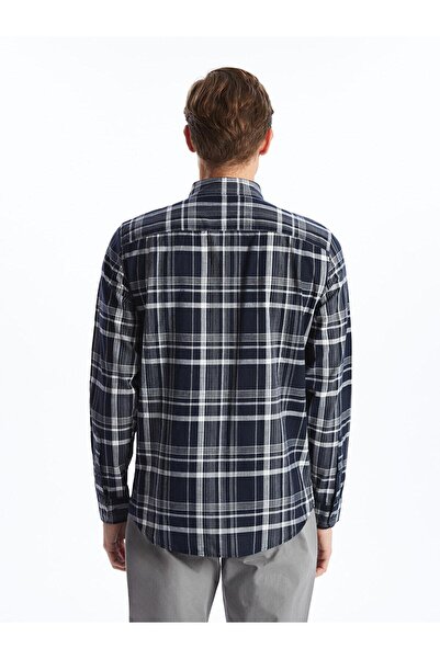 LC Waikiki LCWAIKIKI Classic  Regular Fit Uzun Kollu Ekose Erkek Gömlek