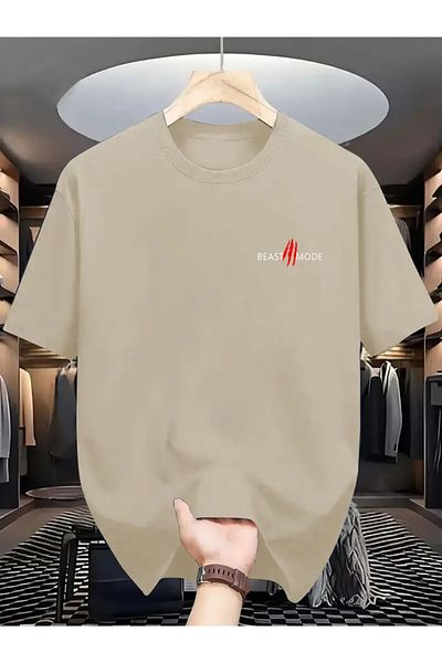 Machetta Μπλουζάκι Unisex Beast Mode με στάμπα Oversize