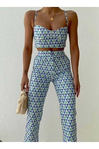 DENİKK Yudoowear, Slim Fit Double Suit Crop Pants