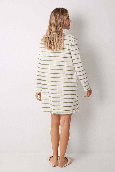 Women'secret Garfield striped cotton nightgown