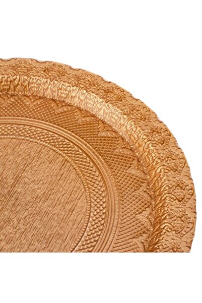 Byblos Turkish Glass Base Serving Plate With Acrylic Lid 32 Cm