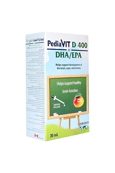 PediaVit قطرات فموية D400+DHA/EPA 30 مل