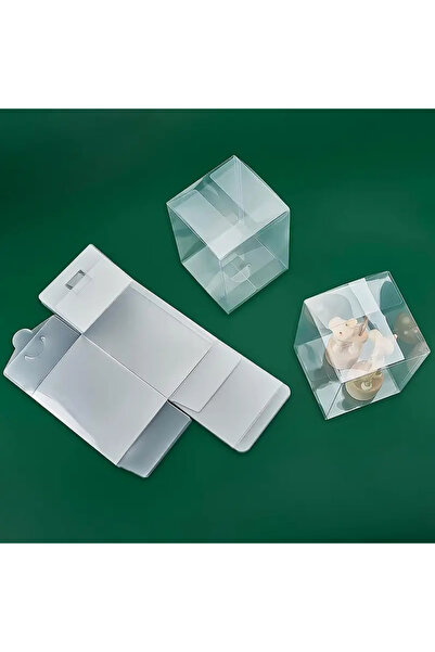 dmrpack 6x6x10 Asetat Kutu 50 Adet düğün nişan kına sünnet