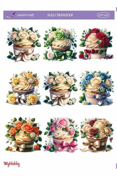 LİNEART Lineart Sulu Transfer No:LNT429 25x35cm