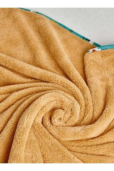 lanozan Lanusan Absorbent and Stylish Bath Towel, Medium Size 140 x 70 x 2.5 cm (Beige)