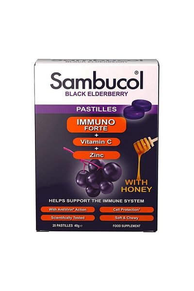 Sambucol Immuno Forte Pastilles 20S
