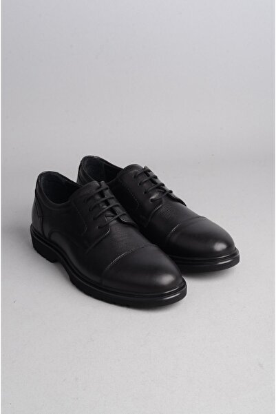 SEÇ KUNDURA Kmc 5Y1214 Dr.Jell's Genuine Leather Comfort Men's Shoes Black