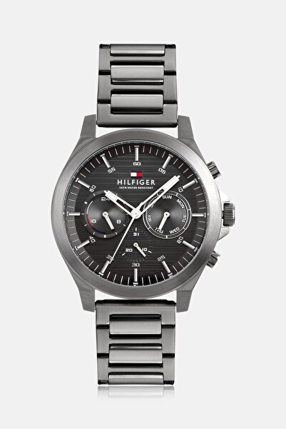 Tommy Hilfiger ساعة لانس 1710519 للرجال من الفولاذ المقاوم للصدأ، 46 مم، لون ...