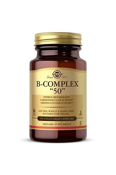 Solgar B Complex 50 Vegicaps 100S