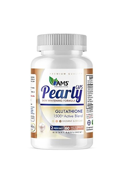 AMS تركيبة تبييض البشرة اللؤلؤية - 60 كبسولة