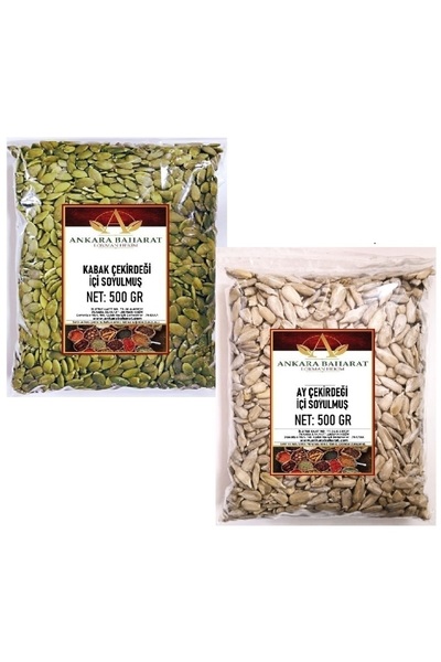 ankara baharat lokman hekim Kabak Çekirdeği Içi 500 gram - Ay Çekirdeği Içi 5...