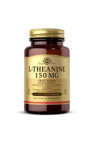 Solgar L Theanine 150 Mg Vegetabletle capsules 60's