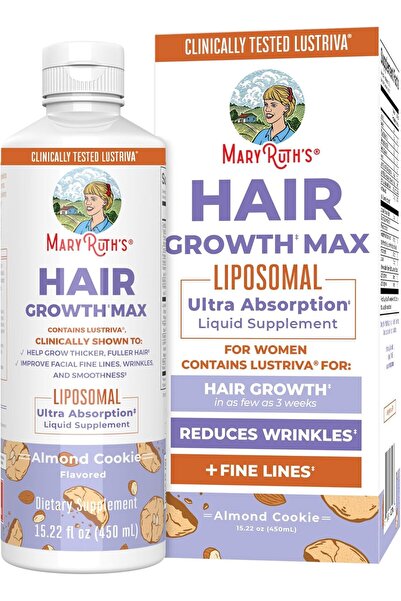 Maryruth's ماري روث أورجانيكس - ليبوسومال لنمو الشعر للنساء - مع لوستريفا بيو...