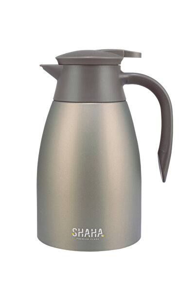 SHAHA STAINLESS STEEL V.FLASK 1.5L GREY