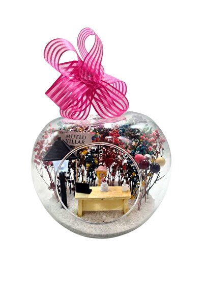 Genel Markalar Teraryum Mutlu Yıllar İyi Ki Doğdun Canım Arkadaşım Elma Cam F...