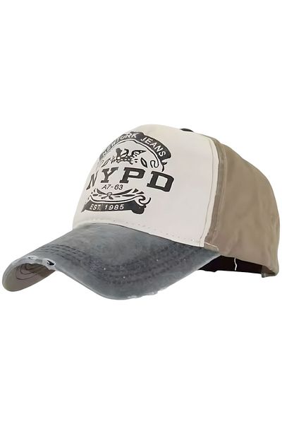 Mood Agenda Унисекс памучна шапка NYPD Vintage