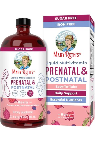 Maryruth's ماري روثز أورجانيكس، فيتامينات متعددة للنساء قبل الولادة وبعدها، ب...