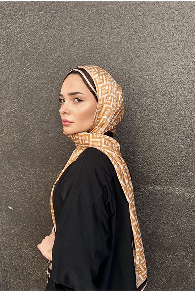 Webinay Home F Pattern Voile Silk Shawl Νέας σεζόν Premium Ποιότητα