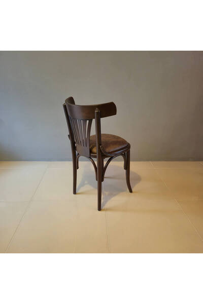 KleinHaus Furniture Tonet Ahşap Sandalye, Masif Gürgen Ahşap, Değiştirebilir Kumaş ve Renk