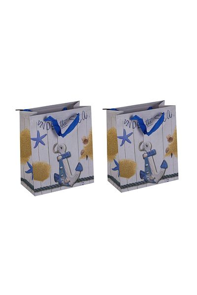 Bosphorus Set of 2 Italian Design Gift Bags 32X26X10 cm