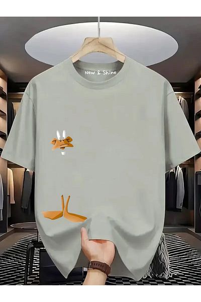 New Shine Μπλουζάκι DONALD DUCK με στάμπα Oversize