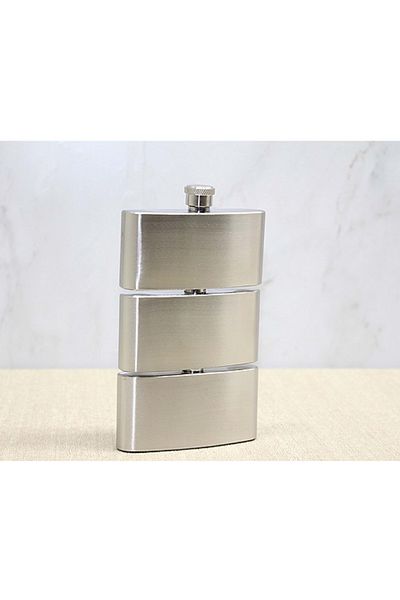 hediyeconcepti Stainless Steel 3 Layer Portable Flask