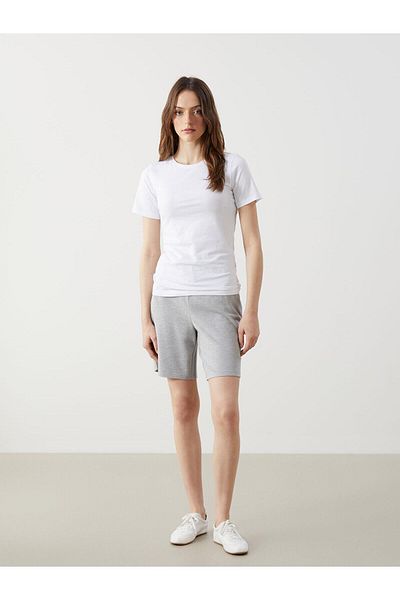 LC Waikiki Lcwaikiki Classic Women's Shorts with Elastic Waist