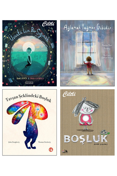 Ketebe Çocuk Üzüntü için Bir Sığınak + Ağlamak Yağmur Gibidir + Tavşan Şeklin...