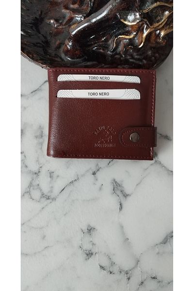 Byc polo Cp125 Claret Red Multi-Pocket Coin and Card Holder Wallet Clutch Bag..