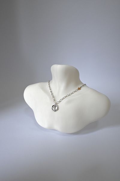 Goplast Premium Decorative Jewelry Manikin, 15 cm Display Stand, Jewelry Organizer, Stylish Jewellery Earrings Necklace Display Stand