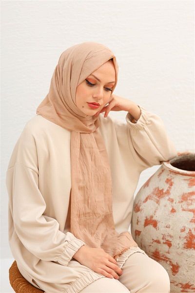 Melodi Scarf Σκούρο λιλά σάλι από μπαμπού