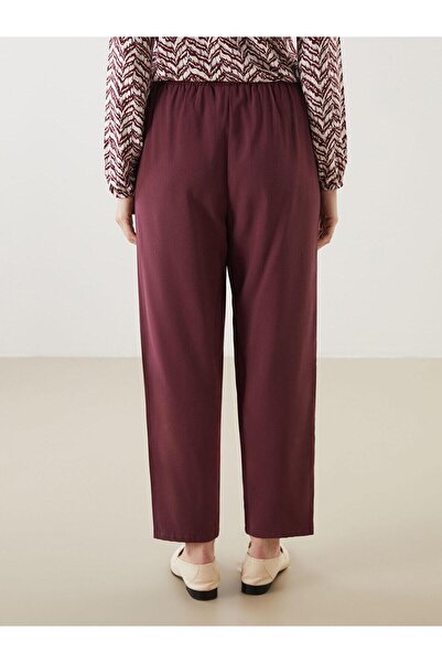 LC Waikiki LCW Grace  Beli Lastikli Havuç Kesim Kadın Pantolon