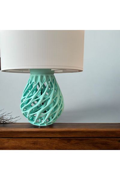 abajur Oblivion Water Green Table Lamp with Bulb Gift Night Light Home Gift Decorative Lighting