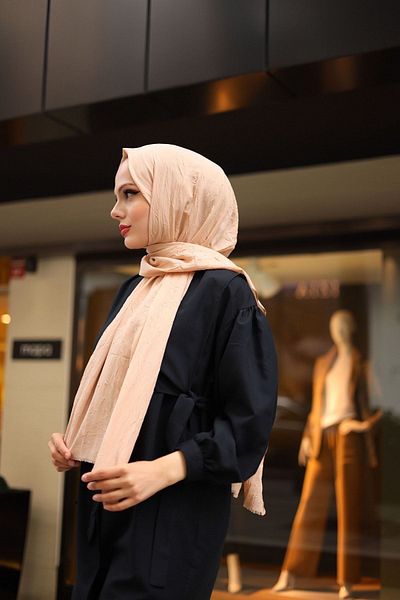 Melodi Scarf Bamboo Scarf - Sand Beige