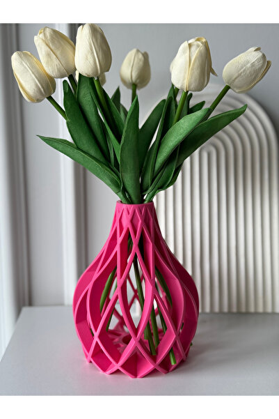 DREAM MODE 3D Dekoratif Modern Tasarımlı şık ve zarif. Gösterişli Sahha Vazo....