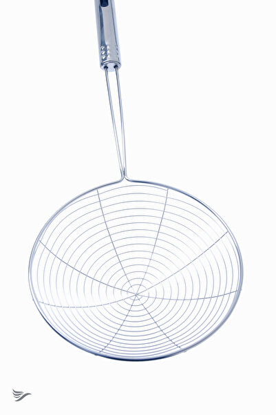 rubihome مصفاة قلي ستيل لوكس، مصفاة زيت، مغرفة سلك فولاذي