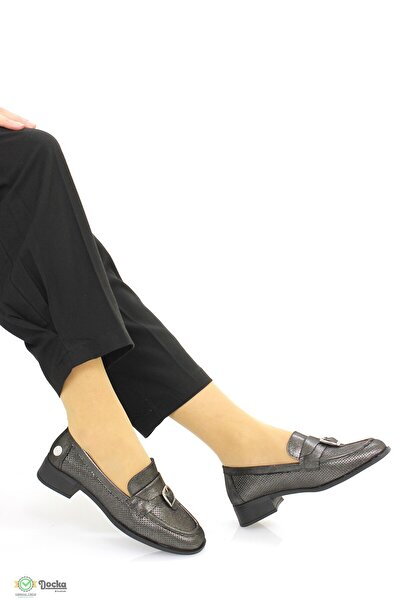 Mammamia Kadın Günlük Hakiki Deri Ortopedik Yazlık Ayakkabı M26YA7295