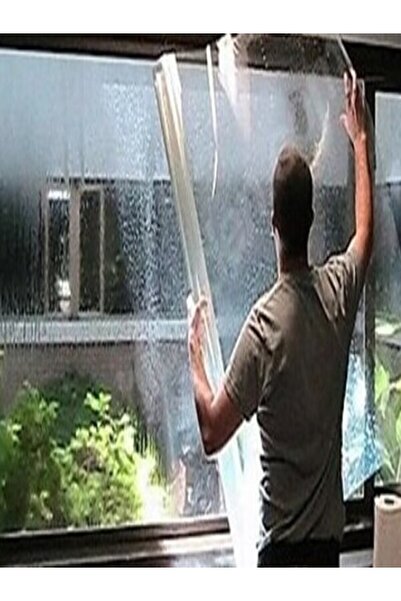 Osman Pazarlama 100 Cm X 6 Mt  Şeffaf Cam Filmi U.v. Güneş Kesme Isı Kesen Cam Filmi Sun Control Window Film