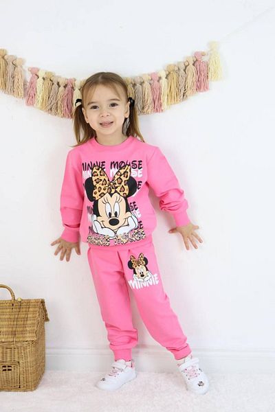 Minnie Mouse Σετ φόρμας 2 νημάτων Minnie printed ροζ