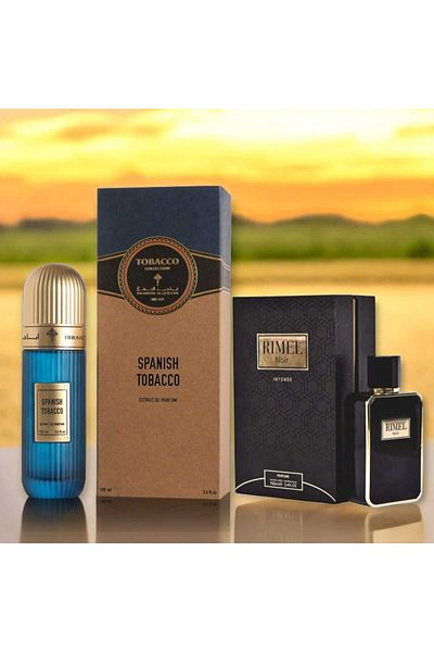 IBRAHEEM AL.QURASHI Free Rimmel Noir 100ml Spanish Tobacco Package