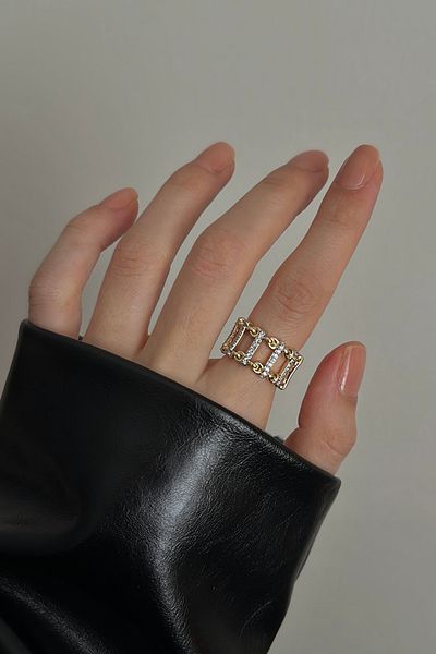 Okko Store Vip Series Stone Vintage Adjustable Ring