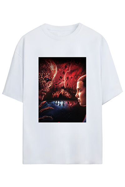 SVART WEAR STRANGER THINGS UNISEX PAMUKLU TSHIRT