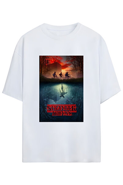 SVART WEAR STRANGER THINGS UNISEX PAMUKLU TSHIRT